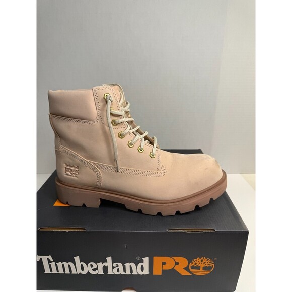 .8033 Timberland Sawhorse Safety Toe Boots Brown US 10.5 Mens Medium Width - Picture 1 of 5